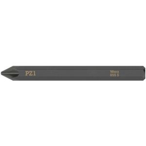 Wera 855 S Pozidriv kruiskopbit voor slagschroevendraaier PZ 1x70 mm 05018163001