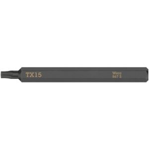 Wera 867 S Torx bit voor slagschroevendraaier TX 15x70 mm 05018166001