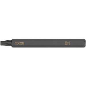 Wera 867 S Torx bit voor slagschroevendraaier TX 20x70 mm 05018167001