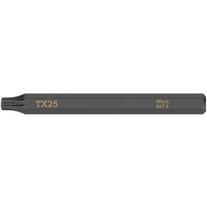 Wera 867 S Torx bit voor slagschroevendraaier TX 25x70 mm 05018168001