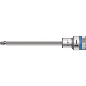 Wera 8767 C HF Torx Zyklop bitdop met 1/2 inch aandrijving vasthoudfunctie TX 27x140 mm 05003852001