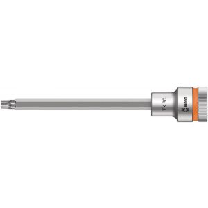 Wera 8767 C HF Torx Zyklop bitdop met 1/2 inch aandrijving vasthoudfunctie TX 30x140 mm 05003853001