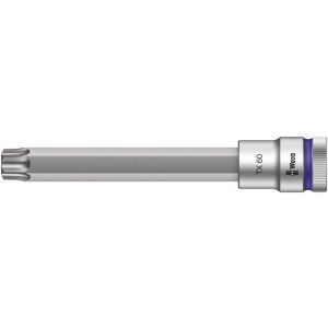 Wera 8767 C HF Torx Zyklop bitdop met 1/2 inch aandrijving vasthoudfunctie TX 60x140 mm 05003858001