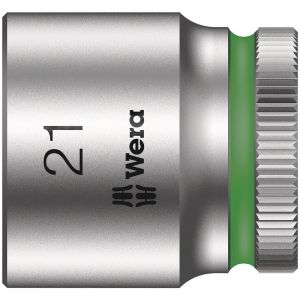 Wera 8790 HMB Zyklop hand- en machinedop met 3/8 inch aandrijving zeskant metrisch 21x30 mm 05003566001