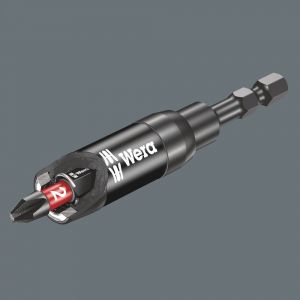Wera 897/4 IMP Impaktor houder met spanring en magneet 1/4 inch x 75 mm 05057675001