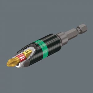 Wera 897/4 R universele bithouder Rapidaptor BiTorsion 1/4 inch x 75 mm 05073420001