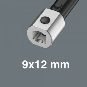 Wera Click-Torque X 1 draaimomentsleutel voor insteekgereedschappen 2,5-25 Nm 9x12x2.5-25 Nm 05075651001