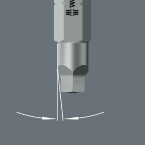 Wera 868/1 V binnenvierkant bit Robertson nummer 2x25 mm 05066394001