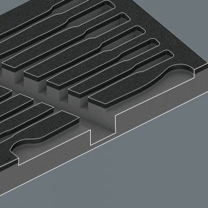 Wera 9830 schuimrubberen inzetstuk voor 6000 Joker set 1 zonder gereedschap 172x30x392 mm 05137330001