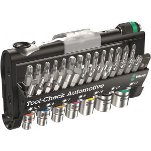 Wera Tool-Check Automotive 1 dopsleutelset 1/4 inch met bits 38 delig 05200995001