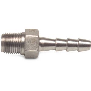 Mega Profec slangtule RVS 316 1.1/4 inch x 33 mm buitendraad x slangtule 0080306