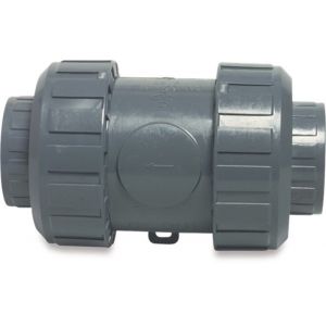 Praher ontluchter PVC-U 40 mm lijmmof 10 bar grijs type S4 0111344