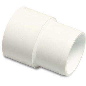 Bosta verlengsok PVC-U 1.1/2 inch imperial lijmmof x imperial lijm spie 16 bar wit 0180150