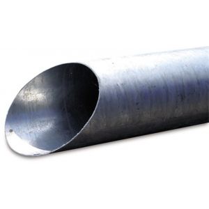 Bosta aanzuigleiding staal gegalvaniseerd 150 mm x 1,5 mm glad 3m type schuin gezaagd 7017088