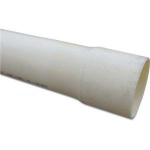 Bosta drukbuis PVC-U 63 mm x 3,0 mm lijmmof x glad 12,5 bar crème 5 m KIWA 0329589