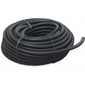 Bosta flexibele mantelbuis PVC-U 23 mm glad zwart 50 m 0350058