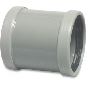 Bosta sok PVC-U 400 mm SN4 manchet DN400 grijs KOMO-BENOR 0360336