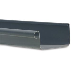 Bosta bakgoot PVC-U 187 mm grijs 6 m 0360722