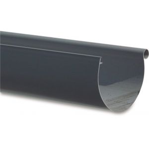 Nicoll mastgoot PVC-U 115 mm grijs 4 m type LG 25 0360800