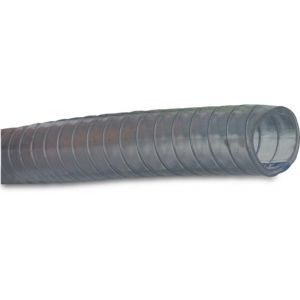 Merlett zuig- en persslang PVC 32 mm 4,5 bar 0.85 bar blank transparant 60 m type Armorvin HNA 0520432