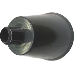 VDL pompvultrechter PVC-U 1.1/4 inch buitendraad grijs 7018349