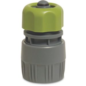Hydro-Fit aansluiting PVC-U 12 mm knel x vrouwelijk klik grijs-groen met waterstop 7008342