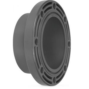 VDL lijmflens (O-ring) PVC-U 225 mm lijmmof grijs 7018256