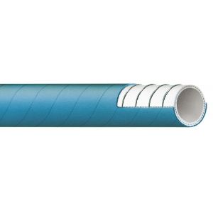 Baggerman Milkcord SP10 levensmiddelen zuig-pers melkslang 51x65 mm met spiraal wit-blauw 3455050000