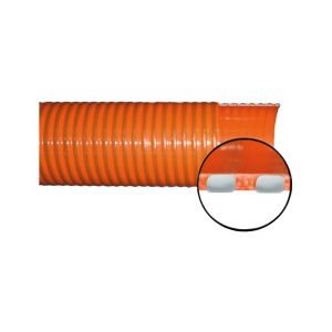 Baggerman Quadriflex zuig- en persslang inwendig diameter 76 mm PVC kunststof oranje 4460075000