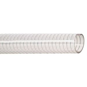 Baggerman Armoflex levensmiddelen bestendige PVC kunststof zuig- en persslang 32x40 mm transparant 4480032000