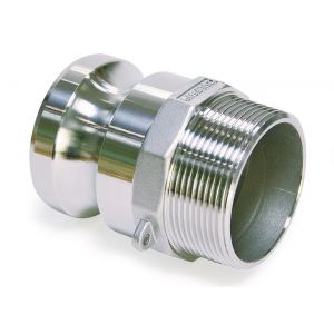 Baggerman Kamlok RVS snelkoppeling Adaptor type F mannelijk 6 inch buitendraad MIL-C-27487 AISI 316 5523150000