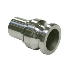 Baggerman Kamlok RVS snelkoppeling type E mannelijk 1.1/4 inch T AISI 316 DIN 2828 voor klemschaal 5601032000