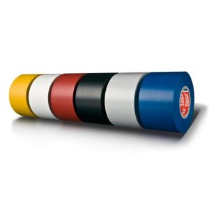 Tesa 4163 Tesaflex 33 m x 19 mm geel Soft PVC tape 04163-00003-07