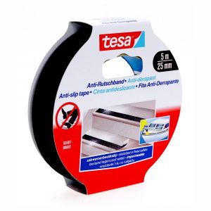 Tesa 55587 anti-slip tape 5 m x 25 mm zwart 55587-00002-11