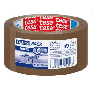 Tesa 57168 Tesapack Strong verpakkingstape bruin 66 m x 50 mm 57168-00000-11