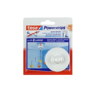 Tesa 58029 Powerstrips plafondhaak wit 58029-00020-20