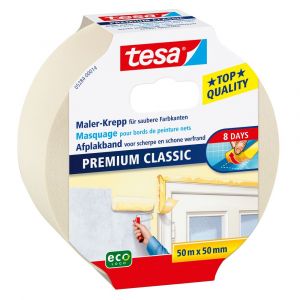 Tesa 5284 Premium Classic afplakband 50 m x 50 mm 05284-00014-10