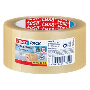 Tesa 57176 Tesapack Ultra Strong verpakkingstape transparant 66 m x 50 mm 57176-00000-08