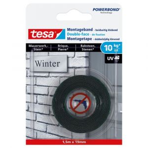 Tesa 77748 Powerbond montage bakstenen 1,5 m x 19 mm 77748-00000-00