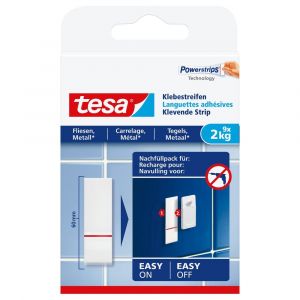 Tesa 77760 Powerstrips tegels en metaal 2 kg 77760-00000-20