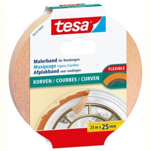 Tesa 56533 flexible afplakband 25 m x 25 mm 56533-00001-01