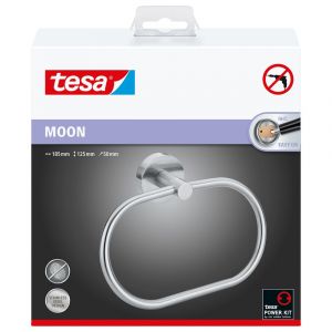 Tesa 40308 Moon handdoekring RVS-look 40308-00000-00