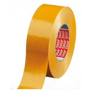 Tesa 4970 Tesafix 50 m x 75 mm wit dubbelzijdige folie tape met grote kleefkracht 04970-00038-00
