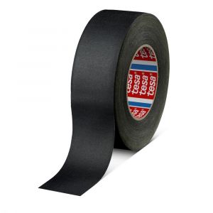 Tesa 4541 Tesaband 50 m x 50 mm zwart gemakkelijk hanteerbare ongecoate textieltape 04541-00020-00