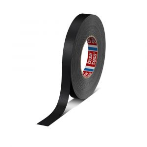 Tesa 4651 Tesaband 50 m x 19 mm zwart premium textieltape 04651-00504-00