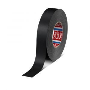 Tesa 4651 Tesaband 50 m x 30 mm zwart premium textieltape 04651-00506-00