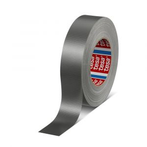 Tesa 4688 Tesaband 50 m x 38 mm grijs standaard polyethyleengecoate textieltape 04688-00004-00