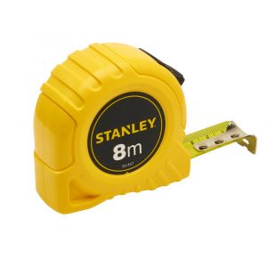 Stanley rolbandmaat 8 m 25 mm op kaart 0-30-457