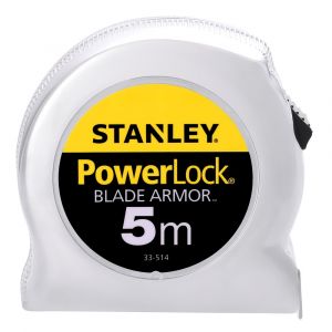 Stanley rolbandmaat PowerLock Blade Armor 5 m x 25 mm 0-33-514