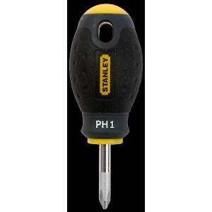 Stanley FatMax schroevendraaier Stubby Phillips PH 1x30 mm 0-65-406